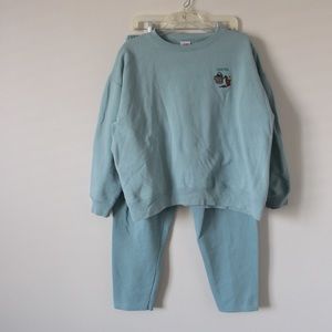 Hanes Embroidered Sweats Set